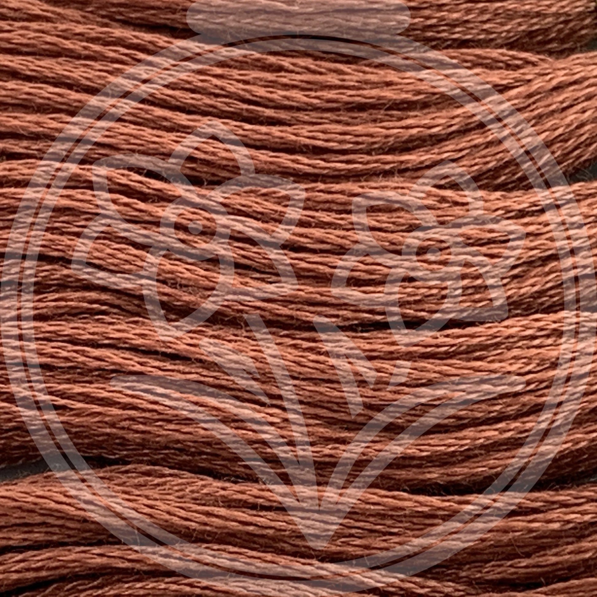 Closeup of multiple skeins, with a logo watermark