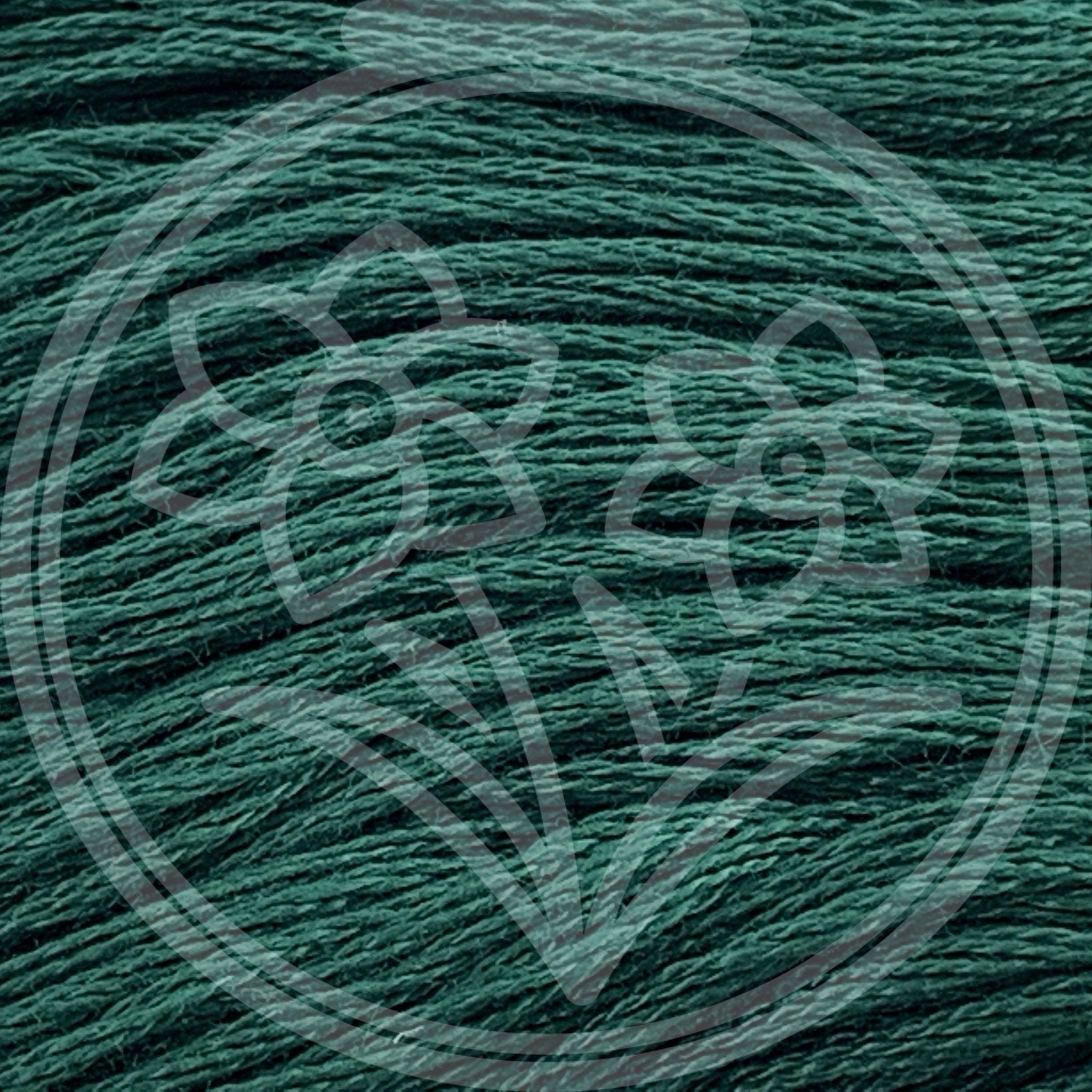Closeup of multiple skeins, with a logo watermark