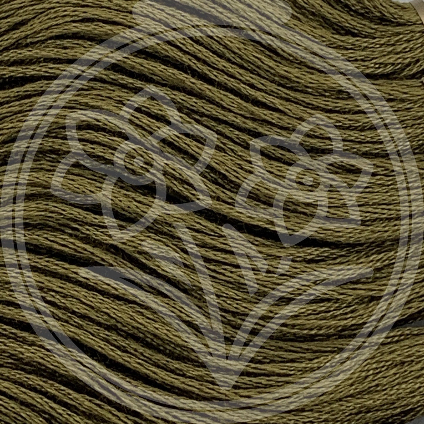 Closeup of multiple skeins, with a logo watermark