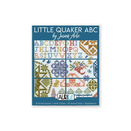 Aurifil Little Quaker ABC by Susan Ache Floss Set