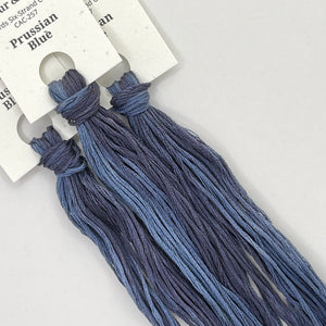 Colour and Cotton Hand Dyed Thread - Prussian Blue