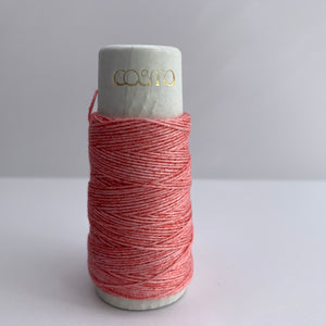 Hidamari Sashiko Variegated Thread, #201 Strawberry Milk