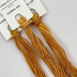 Colour and Cotton Hand Dyed Thread - Golden Ale