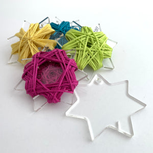Lucky Floss Stars, set of 7